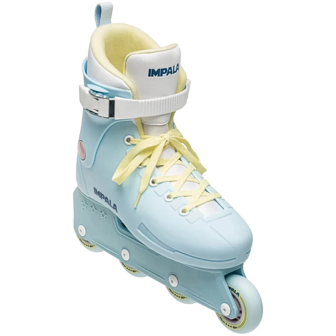 Impala Lightspeed Inline Skate - Sky Blue & Yellow – Image 2