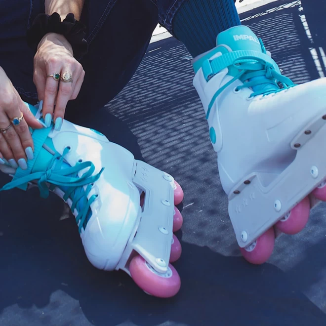 Impala Lightspeed Inline Skate - White – Image 4