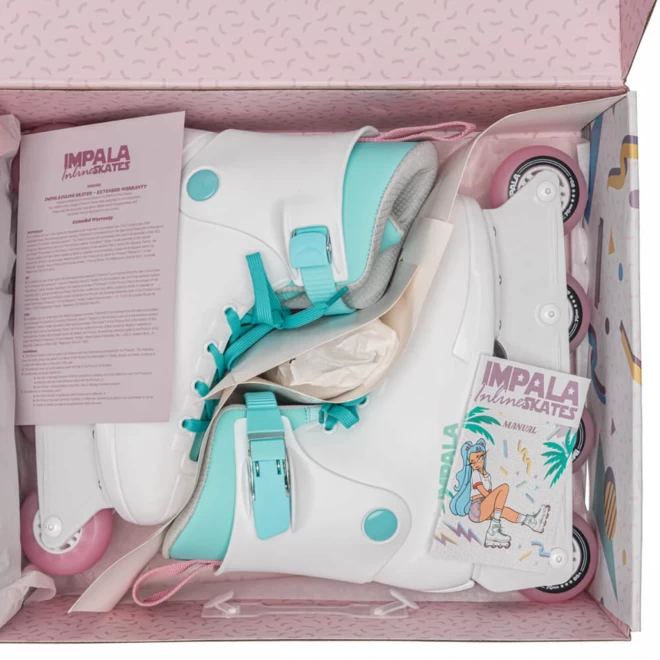 Impala Lightspeed Inline Skate - White – Image 10