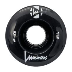 Luminous Light Up Wheels - Black - 62mm