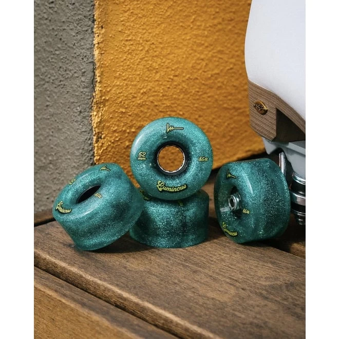 Luminous Light Up Wheels - Jade Glitter – Image 2